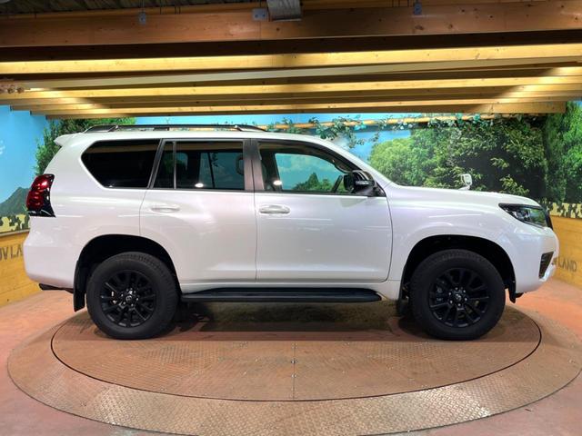 ランドクルーザープラド TX Lパッケージ マットブラックエディション 禁煙車 サンルーフ 後席モニター BIG-X9型ナビフルセグ 7人乗 レーダークルーズ 衝突警報装置 オートハイビーム シートベンチレーション パワーシート 横滑り防止 Bluetooth ETC(54枚目)
