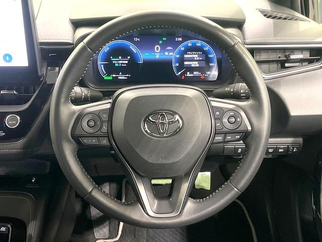 カローラツーリング ハイブリッド　ダブルバイビー　禁煙車　１０．５インチディスプレイオーディオ　バックカメラ　衝突被害軽減システム　レーダークルーズ　シートヒーター　ステアリングヒーター　コーナーセンサー　スマートキー　ＬＥＤヘッド　ＥＴＣ（11枚目）