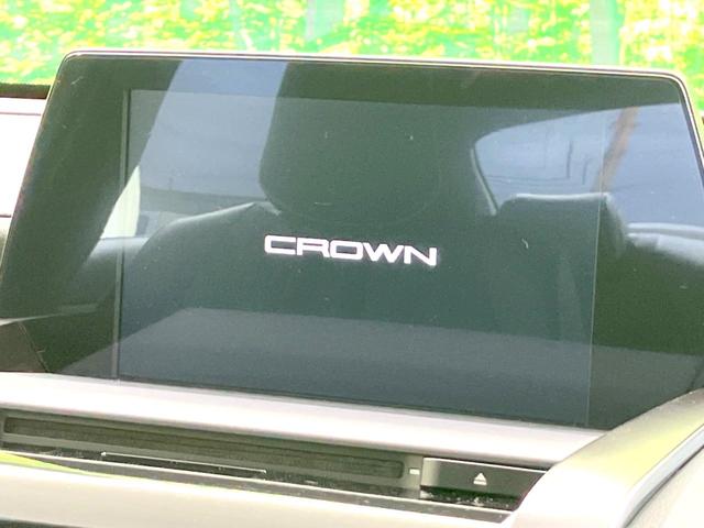 クラウンハイブリッド ＲＳアドバンス　禁煙車　純正１２．３インチナビ　全周囲カメラ　アクセサリーコンセント　スーパーライブサウンドシステム　ブラックレザーシート　衝突被害軽減システム　パワーシートコーナーセンサー　ビルトインＥＴＣ（3枚目）