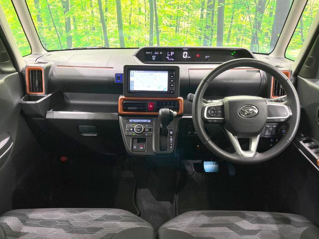 タント ファンクロスターボ　禁煙車　両側電動ドア　バックカメラ　衝突被害軽減システム　コーナーセンサー　スマートキー　ＬＥＤヘッド　ルーフレール　ビルトインＥＴＣ　純正１５インチアルミ　オートライト　オートエアコン（2枚目）