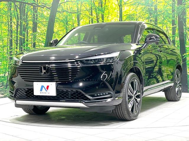 ヴェゼル ｅ：ＨＥＶ　Ｚ　禁煙車　純正９型ナビ　バックカメラ　衝突被害軽減システム　電動リアゲート　ハーフレザーシート　コーナーセンサー　スマートキー　ＬＥＤヘッド　ビルトインＥＴＣ　純正１８インチアルミ　車線逸脱警報（22枚目）