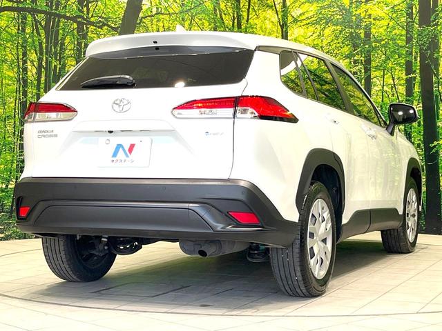 カローラクロス ハイブリッド G 禁煙車 純正8インチディスプレイオーディオ バックカメラ 衝突被害軽減システム レーダークルーズ コーナーセンサー LEDヘッド ETC オートハイビーム 車線逸脱警報 オートライト オートエアコン(17枚目)