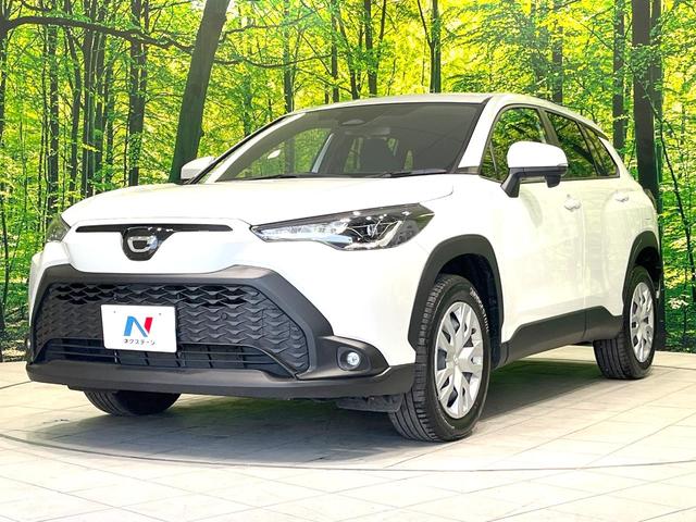 カローラクロス ハイブリッド G 禁煙車 純正8インチディスプレイオーディオ バックカメラ 衝突被害軽減システム レーダークルーズ コーナーセンサー LEDヘッド ETC オートハイビーム 車線逸脱警報 オートライト オートエアコン(24枚目)