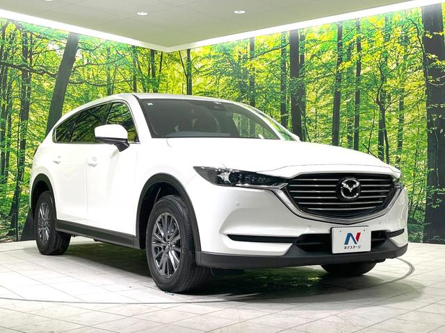ＣＸ－８ ２５Ｓ　禁煙車　７人乗り　マツダコネクト　全周囲カメラ　衝突被害軽減システム　ドラレコ　コーナーセンサー　スマートキー　ＬＥＤヘッド　ビルトインＥＴＣ　クルコン　純正１７インチアルミ　デュアルエアコン（17枚目）