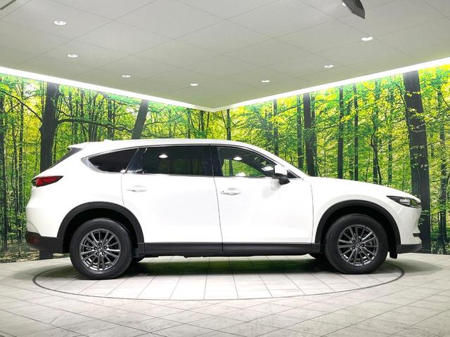 ＣＸ－８ ２５Ｓ　禁煙車　７人乗り　マツダコネクト　全周囲カメラ　衝突被害軽減システム　ドラレコ　コーナーセンサー　スマートキー　ＬＥＤヘッド　ビルトインＥＴＣ　クルコン　純正１７インチアルミ　デュアルエアコン（26枚目）