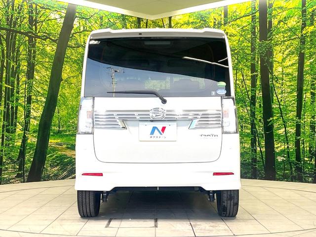 タント カスタムRS トップエディションリミテッドSAIII 禁煙車 両側電動ドア 純正SDナビ 全周囲カメラ 衝突被害軽減システム ハーフレザーシート シートヒーター ドラレコ コーナーセンサー スマートキー LEDヘッド ビルトインETC 純正15インチAW(15枚目)