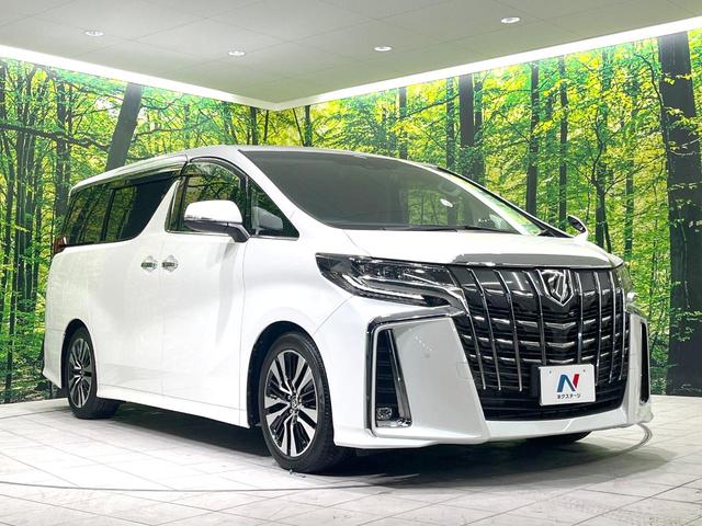 アルファード ２．５Ｓ　Ｃパッケージ　純正９インチナビ　両側電動ドア　後席モニター　バックカメラ　１００Ｖ電源　衝突被害軽減システム　レーダークルーズ　禁煙車　電動リアゲート　前席シートエアコン　ドラレコ　コーナーセンサー　ＬＥＤヘッド（17枚目）