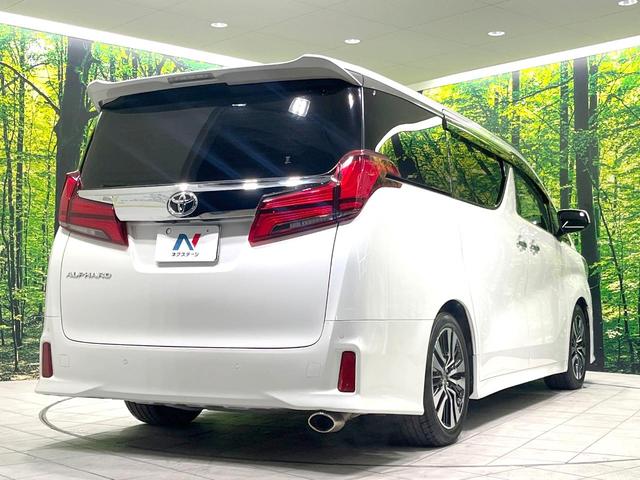 アルファード ２．５Ｓ　Ｃパッケージ　純正９インチナビ　両側電動ドア　後席モニター　バックカメラ　１００Ｖ電源　衝突被害軽減システム　レーダークルーズ　禁煙車　電動リアゲート　前席シートエアコン　ドラレコ　コーナーセンサー　ＬＥＤヘッド（18枚目）