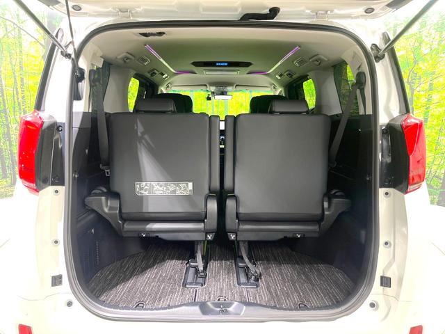 アルファード ２．５Ｓ　Ｃパッケージ　純正９インチナビ　両側電動ドア　後席モニター　バックカメラ　１００Ｖ電源　衝突被害軽減システム　レーダークルーズ　禁煙車　電動リアゲート　前席シートエアコン　ドラレコ　コーナーセンサー　ＬＥＤヘッド（32枚目）