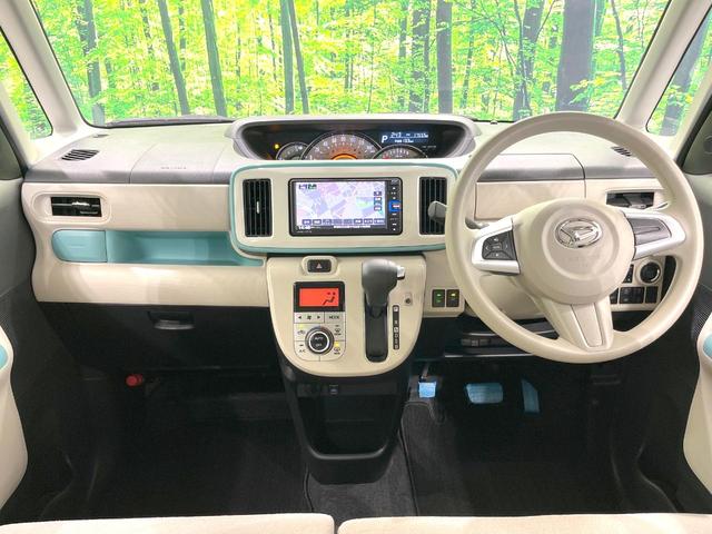 ムーヴキャンバス ＧメイクアップＶＳ　ＳＡＩＩＩ　禁煙車　両側電動ドア　純正ＳＤナビ　全周囲カメラ　衝突被害軽減システム　シートヒーター　ドラレコ　コーナーセンサー　スマートキー　ＬＥＤヘッド　オートハイビーム　オートライト　車線逸脱警報（2枚目）