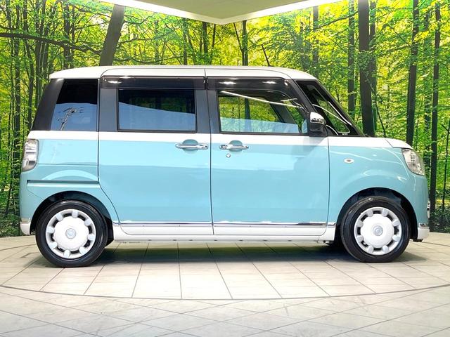 ムーヴキャンバス ＧメイクアップＶＳ　ＳＡＩＩＩ　禁煙車　両側電動ドア　純正ＳＤナビ　全周囲カメラ　衝突被害軽減システム　シートヒーター　ドラレコ　コーナーセンサー　スマートキー　ＬＥＤヘッド　オートハイビーム　オートライト　車線逸脱警報（26枚目）