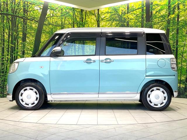 ムーヴキャンバス ＧメイクアップＶＳ　ＳＡＩＩＩ　禁煙車　両側電動ドア　純正ＳＤナビ　全周囲カメラ　衝突被害軽減システム　シートヒーター　ドラレコ　コーナーセンサー　スマートキー　ＬＥＤヘッド　オートハイビーム　オートライト　車線逸脱警報（27枚目）