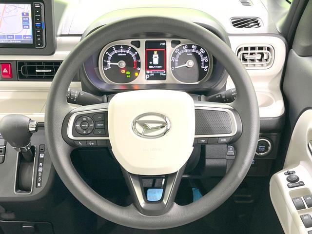 ムーヴキャンバス ストライプスＧ　届出済未使用車　両側電動ドア　純正ナビ　バックカメラ　衝突被害軽減システム　コーナーセンサー　スマートキー　前席シートヒーター　ＬＥＤヘッド　オートライト　オートエアコン　ＬＥＤフォグ（11枚目）