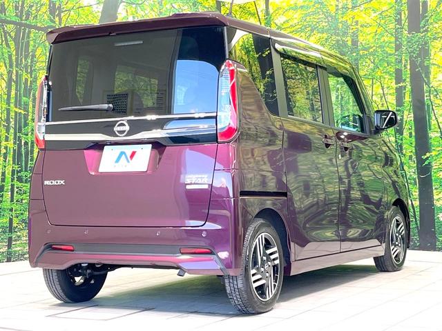 ルークス ハイウェイスター　Ｘ　禁煙車　電動スライドドア　純正１１型ナビ　全周囲カメラ　衝突被害軽減システム　ドラレコ　コーナーセンサー　スマートキー　ＬＥＤヘッド　ビルトインＥＴＣ　純正１４インチアルミ　オートライト（17枚目）