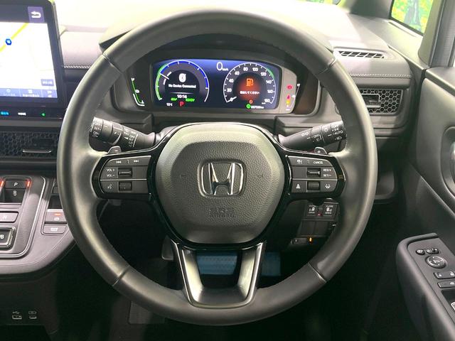 ステップワゴン ｅ：ＨＥＶスパーダ　禁煙車　両側電動ドア　後席モニター　純正１１．４型ナビ　バックカメラ　衝突被害軽減システム　レーダークルーズ　ＢＳＭ　電動リアゲート　ハーフレザー　前席シートヒーター　ドラレコ　コーナーセンサー（12枚目）