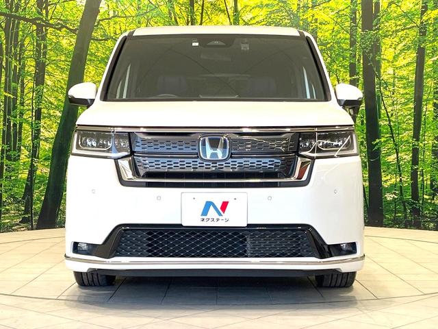 ステップワゴン ｅ：ＨＥＶスパーダ　禁煙車　両側電動ドア　後席モニター　純正１１．４型ナビ　バックカメラ　衝突被害軽減システム　レーダークルーズ　ＢＳＭ　電動リアゲート　ハーフレザー　前席シートヒーター　ドラレコ　コーナーセンサー（15枚目）