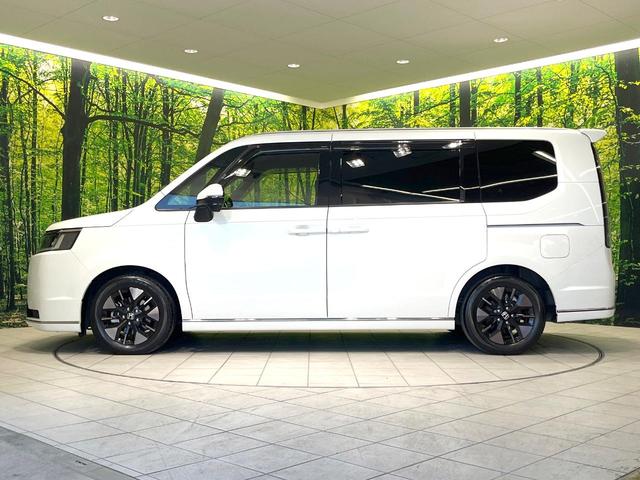 ステップワゴン ｅ：ＨＥＶスパーダ　禁煙車　両側電動ドア　後席モニター　純正１１．４型ナビ　バックカメラ　衝突被害軽減システム　レーダークルーズ　ＢＳＭ　電動リアゲート　ハーフレザー　前席シートヒーター　ドラレコ　コーナーセンサー（28枚目）