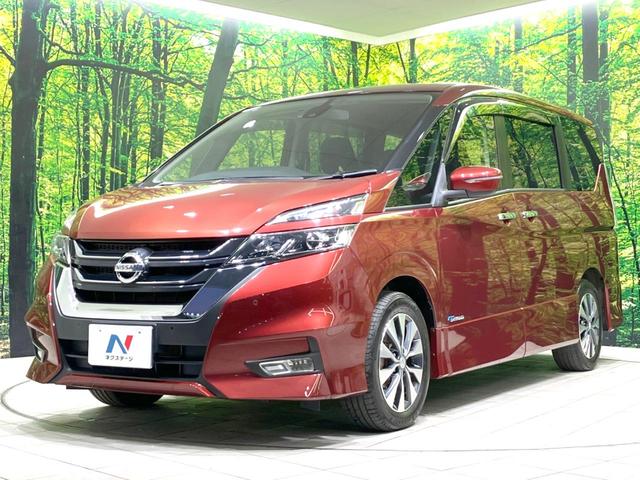 セレナ ハイウェイスター プロパイロットエディション 禁煙車 後席モニター 純正9型ナビ 両側電動ドア バックカメラ 衝突被害軽減システム プロパイロット コーナーセンサー スマートキー LEDヘッド ビルトインETC 純正16インチアルミ(63枚目)