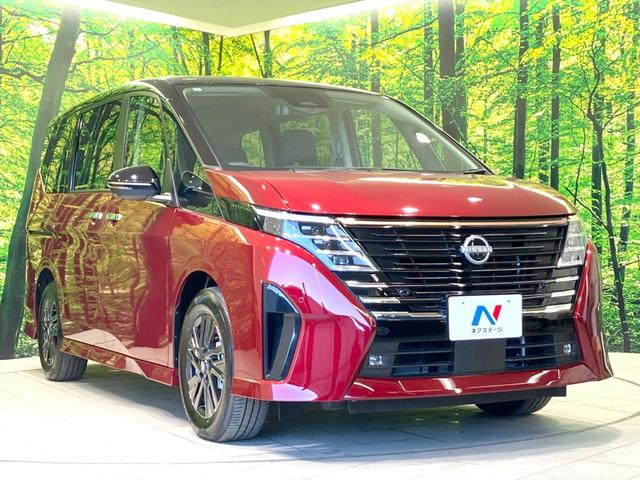 セレナ ｅ－パワー　ハイウェイスターＶ　９０周年記念車　禁煙車　特別使用車　ツートンカラー　純正１２．３型ナビ　全周囲カメラ　デジタルインナーミラー　プロパイロット　合皮シート　全席シートヒーター　衝突被害軽減ブレーキ　オートエアコン　ＬＥＤヘッドライト（17枚目）