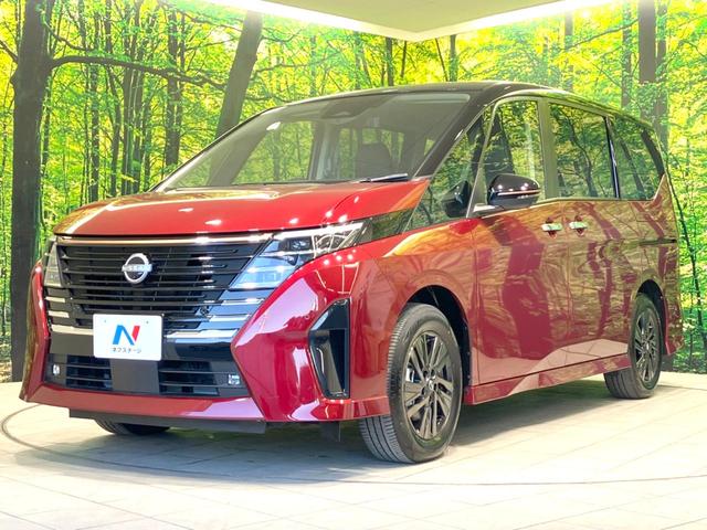 セレナ ｅ－パワー　ハイウェイスターＶ　９０周年記念車　禁煙車　特別使用車　ツートンカラー　純正１２．３型ナビ　全周囲カメラ　デジタルインナーミラー　プロパイロット　合皮シート　全席シートヒーター　衝突被害軽減ブレーキ　オートエアコン　ＬＥＤヘッドライト（25枚目）