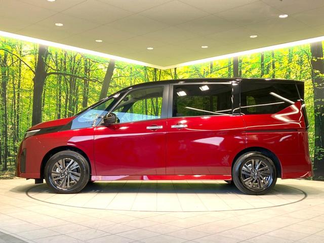 セレナ ｅ－パワー　ハイウェイスターＶ　９０周年記念車　禁煙車　特別使用車　ツートンカラー　純正１２．３型ナビ　全周囲カメラ　デジタルインナーミラー　プロパイロット　合皮シート　全席シートヒーター　衝突被害軽減ブレーキ　オートエアコン　ＬＥＤヘッドライト（28枚目）