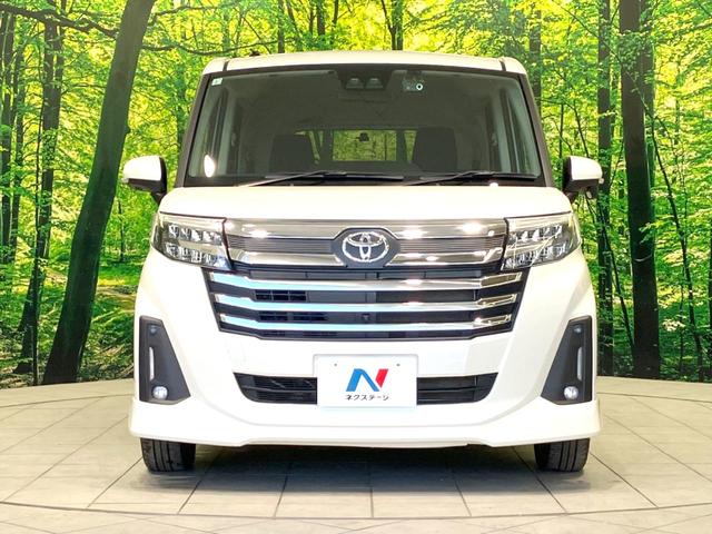 ルーミー カスタムＧ　禁煙車　両側パワスラ　純正９インチディスプレイオーディオ　全周囲カメラ　スマートアシスト　レーダークルーズコントロール　ドラレコ　ＥＴＣ　ＬＥＤヘッド　ロールサンシェード　オートライト　オートエアコン（14枚目）