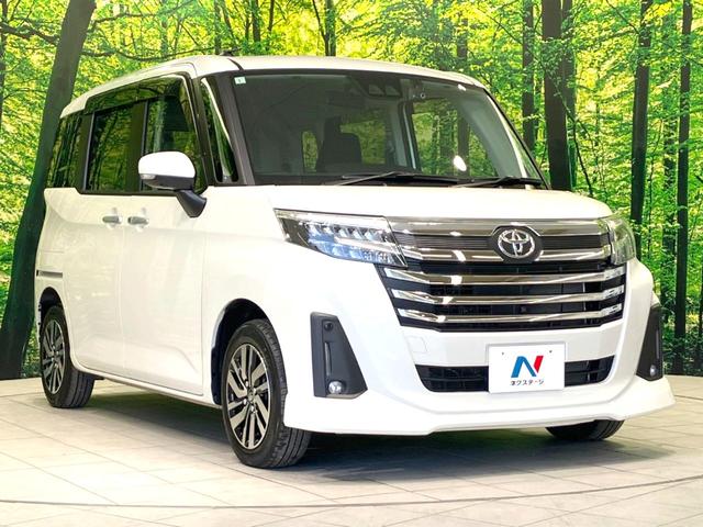 ルーミー カスタムＧ　禁煙車　両側パワスラ　純正９インチディスプレイオーディオ　全周囲カメラ　スマートアシスト　レーダークルーズコントロール　ドラレコ　ＥＴＣ　ＬＥＤヘッド　ロールサンシェード　オートライト　オートエアコン（16枚目）