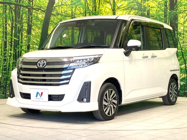 ルーミー カスタムＧ　禁煙車　両側パワスラ　純正９インチディスプレイオーディオ　全周囲カメラ　スマートアシスト　レーダークルーズコントロール　ドラレコ　ＥＴＣ　ＬＥＤヘッド　ロールサンシェード　オートライト　オートエアコン（24枚目）