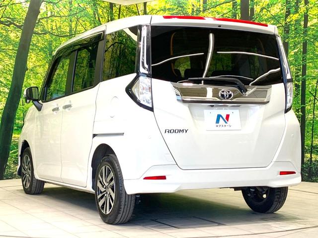 ルーミー カスタムＧ　禁煙車　両側パワスラ　純正９インチディスプレイオーディオ　全周囲カメラ　スマートアシスト　レーダークルーズコントロール　ドラレコ　ＥＴＣ　ＬＥＤヘッド　ロールサンシェード　オートライト　オートエアコン（26枚目）