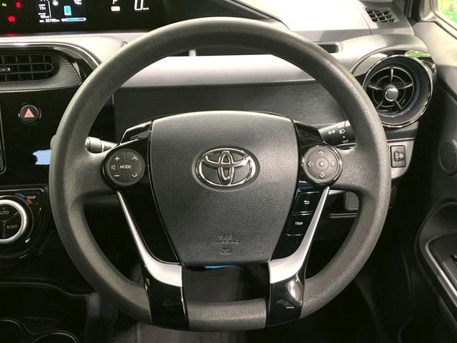 アクア Ｓ　禁煙車　後期　純正ＳＤナビ　バックカメラ　衝突被害軽減ブレーキ　車線逸脱警報　Ｂｌｕｅｔｏｏｔｈ接続　オートエアコン　オートライト　ＥＴＣ　電動格納ミラー　パワーウィンドウ　スマートキー（12枚目）
