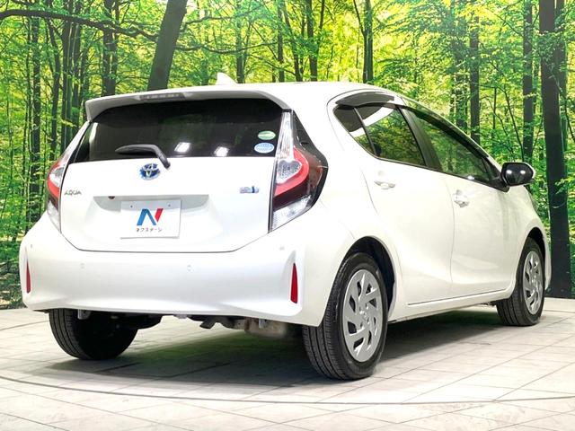 アクア Ｓ　禁煙車　後期　純正ＳＤナビ　バックカメラ　衝突被害軽減ブレーキ　車線逸脱警報　Ｂｌｕｅｔｏｏｔｈ接続　オートエアコン　オートライト　ＥＴＣ　電動格納ミラー　パワーウィンドウ　スマートキー（18枚目）