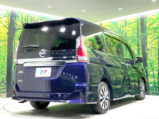 セレナ ハイウェイスター VセレクションII 禁煙車 純正9型SDナビ 全周囲カメラ 純正フリップダウンモニター 両側パワースライドドア 衝突被害軽減ブレーキ フルセグTV Bluetooth接続 オートエアコン LEDヘッドライト ETC(20枚目)
