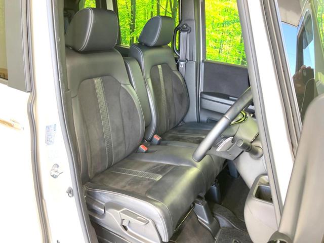 N-BOXカスタム Lターボ 両側電動ドア SDナビ バックカメラ 衝突被害軽減システム 禁煙車 ハーフレザーシート ドラレコ コーナーセンサー スマートキー LEDヘッド ビルトインETC 純正15インチアルミ 車線逸脱警報(9枚目)