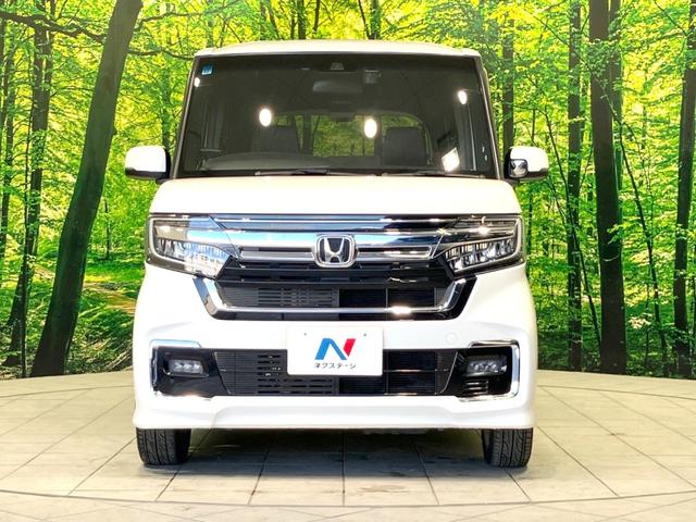 N-BOXカスタム Lターボ 両側電動ドア SDナビ バックカメラ 衝突被害軽減システム 禁煙車 ハーフレザーシート ドラレコ コーナーセンサー スマートキー LEDヘッド ビルトインETC 純正15インチアルミ 車線逸脱警報(15枚目)