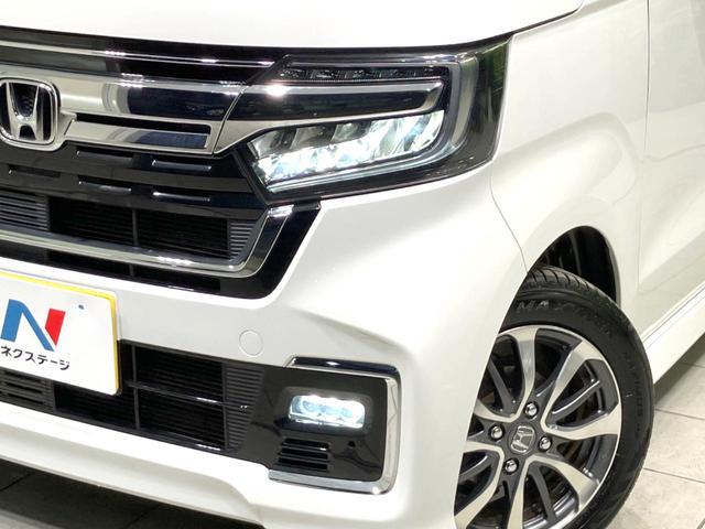 Ｎ－ＢＯＸカスタム Ｌ　禁煙車　電動スライドドア　ＳＤナビ　バックカメラ　衝突被害軽減システム　アダプティブクルーズ　シートヒーター　ＥＴＣ　ＬＥＤヘッド　アイドリングストップ　ロールサンシェード　オートライト（12枚目）