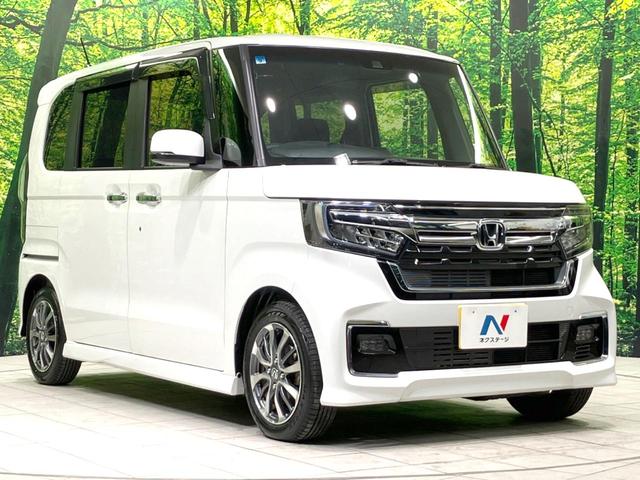 Ｎ－ＢＯＸカスタム Ｌ　禁煙車　電動スライドドア　ＳＤナビ　バックカメラ　衝突被害軽減システム　アダプティブクルーズ　シートヒーター　ＥＴＣ　ＬＥＤヘッド　アイドリングストップ　ロールサンシェード　オートライト（16枚目）