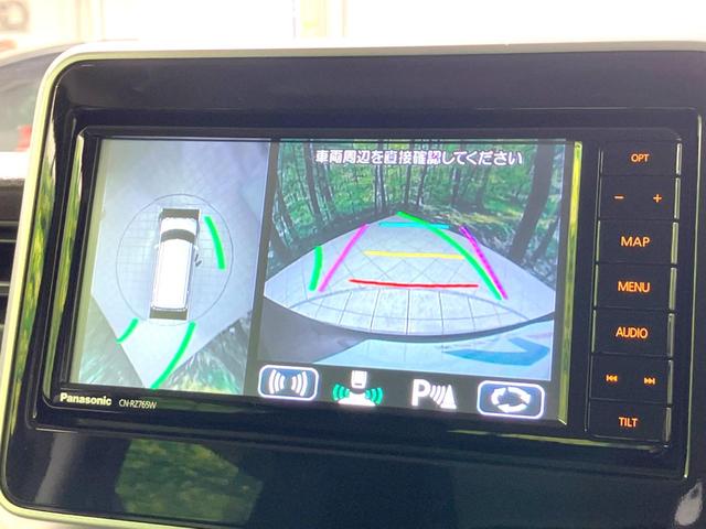 スペーシア ハイブリッドX 禁煙車 両側電動ドア 純正ナビ 全周囲カメラ 衝突被害軽減システム シートヒーター ドラレコ コーナーセンサー スマートキー オートハイビーム オートライト オートエアコン Bluetooth CD(5枚目)