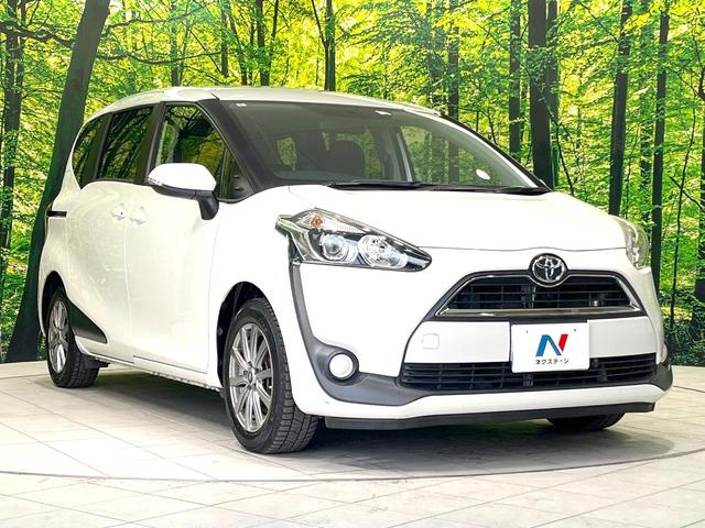 シエンタ G 禁煙車 両側電動ドア 純正ナビ バックカメラ ETC オートエアコン アイドリングストップ ヘッドライトリベライザー バニティミラー 革巻きステアリング ステアリングスイッチ パワーステアリング(17枚目)