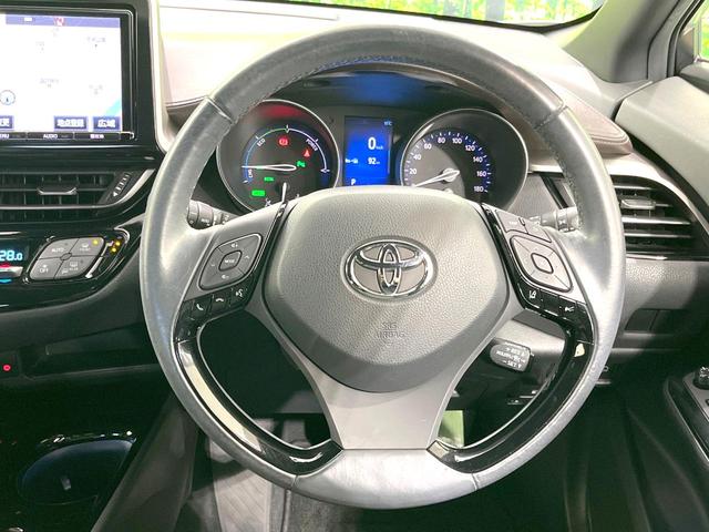 C-HR G 純正9型SDナビ バックカメラ 衝突被害軽減システム レーダークルーズ 禁煙車 レザーシート コーナーセンサー スマートキー LEDヘッド ビルトインETC 純正18インチアルミ オートハイビーム(11枚目)
