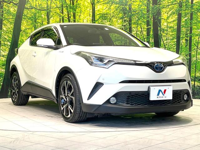 C-HR G 純正9型SDナビ バックカメラ 衝突被害軽減システム レーダークルーズ 禁煙車 レザーシート コーナーセンサー スマートキー LEDヘッド ビルトインETC 純正18インチアルミ オートハイビーム(16枚目)