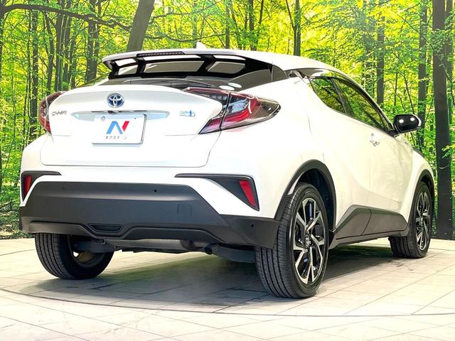 C-HR G 純正9型SDナビ バックカメラ 衝突被害軽減システム レーダークルーズ 禁煙車 レザーシート コーナーセンサー スマートキー LEDヘッド ビルトインETC 純正18インチアルミ オートハイビーム(17枚目)