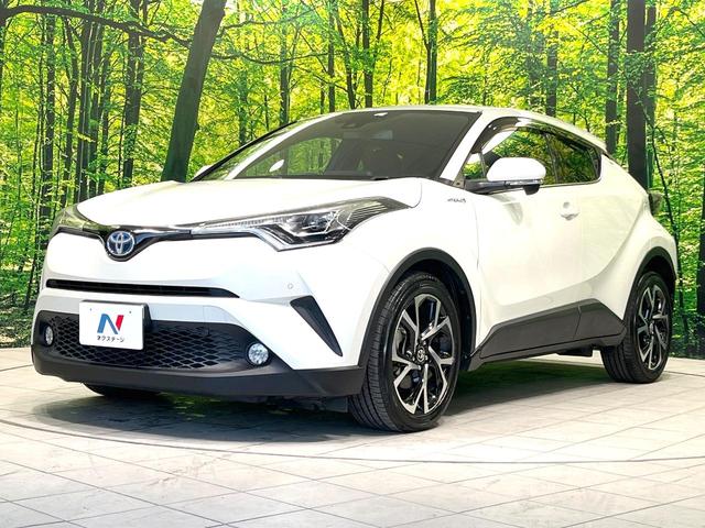 C-HR G 純正9型SDナビ バックカメラ 衝突被害軽減システム レーダークルーズ 禁煙車 レザーシート コーナーセンサー スマートキー LEDヘッド ビルトインETC 純正18インチアルミ オートハイビーム(59枚目)