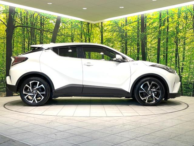 C-HR G 純正9型SDナビ バックカメラ 衝突被害軽減システム レーダークルーズ 禁煙車 レザーシート コーナーセンサー スマートキー LEDヘッド ビルトインETC 純正18インチアルミ オートハイビーム(60枚目)