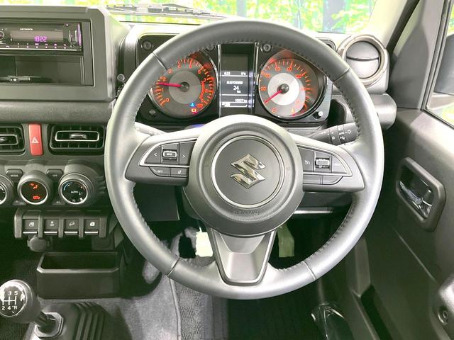 ジムニー XC 禁煙車 MT車 ターボ 4WD 衝突被害軽減システム コーナーセンサー スマートキー LEDヘッド シートヒーター クルーズコントロール 純正16インチAW オートライト オートエアコン CD(11枚目)