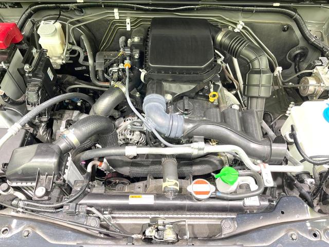 ジムニー XC 禁煙車 MT車 ターボ 4WD 衝突被害軽減システム コーナーセンサー スマートキー LEDヘッド シートヒーター クルーズコントロール 純正16インチAW オートライト オートエアコン CD(18枚目)