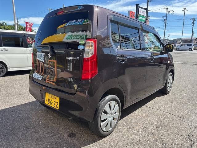 ワゴンＲ ＦＸ　シ－トヒ－タ－　Ａストップ　横滑防止　盗難防止　ＡＵＴＯエアコン　Ｗエアバッグ　フルフラット　キーレス　ＡＢＳ　エアバック　パワーウィンド　ベンチ　パワステ　衝突安全ボディ　誤発信抑制機能（8枚目）