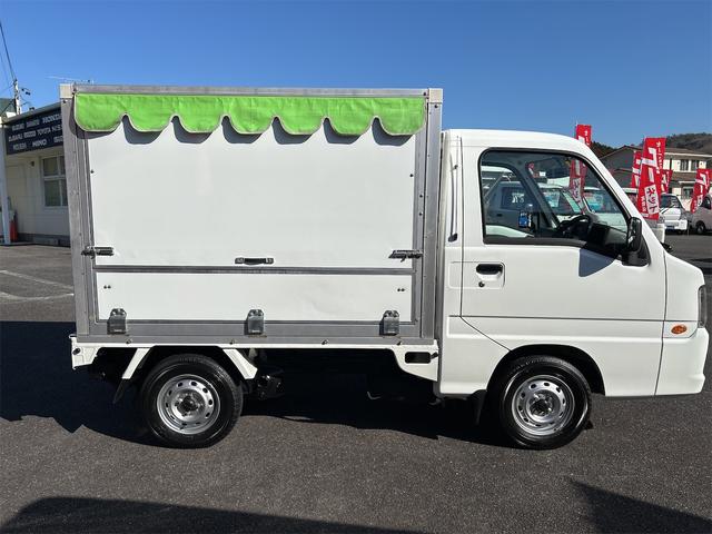 サンバートラック 　軽トラック　ＡＴ　エアコン　パワーステアリング　運転席エアバッグ　移動販売車（4枚目）