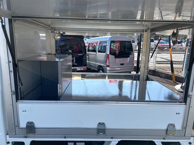 サンバートラック 　軽トラック　ＡＴ　エアコン　パワーステアリング　運転席エアバッグ　移動販売車（37枚目）