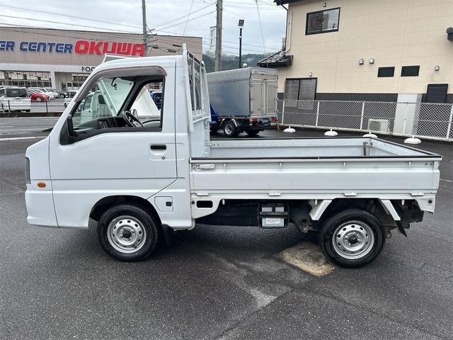 サンバートラック ＴＢ　４ＷＤ　軽トラック　ＭＴ　ナビ　エアコン　運転席エアバッグ（8枚目）
