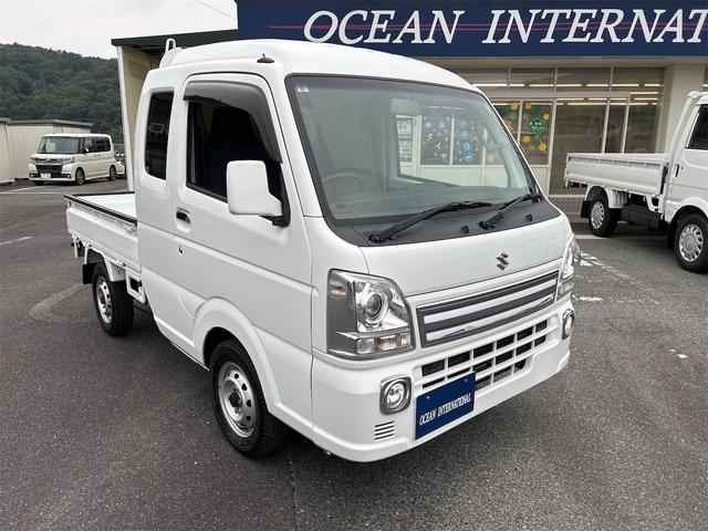 スーパーキャリイ Ｘ　４ＷＤ　軽トラック　ＭＴ　ナビ　キーレスエントリー　エアコン　パワーステアリング　パワーウィンドウ　運転席エアバッグ　助手席エアバッグ（3枚目）
